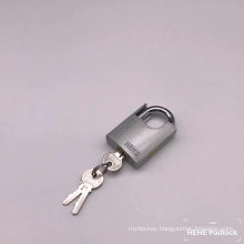 Sliver painting Shackle Protected wrapped beam Iron Padlock with computer key